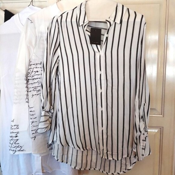 White & Black Long Sleeve Shirt Bundle of 5, Size Small, Retail $220 NWT/NWOT - Picture 9 of 12